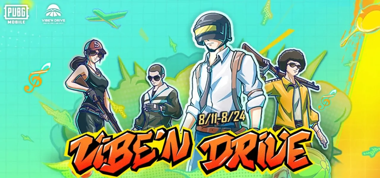 PUBG Mobile Vibe'N drive