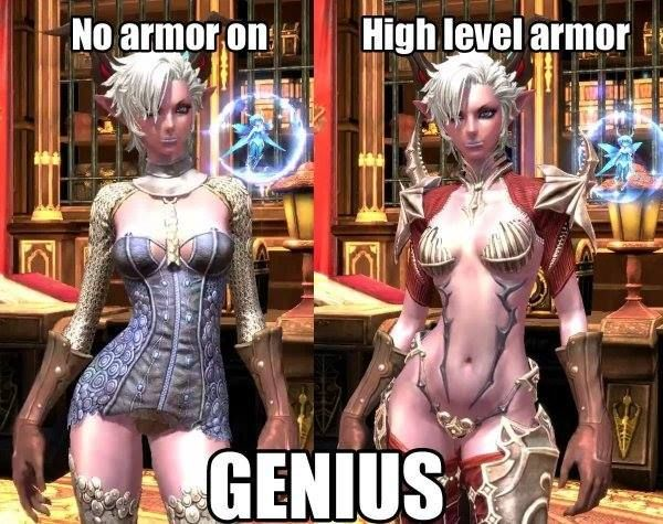 Video Game Armor Logic