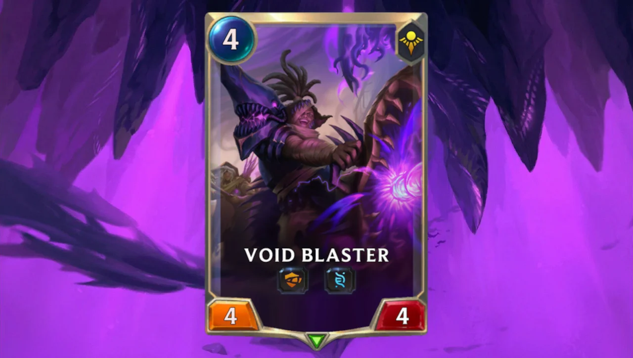 Forces From Beyond Legends of Runeterra Riot Games Void Blaster New Expansion