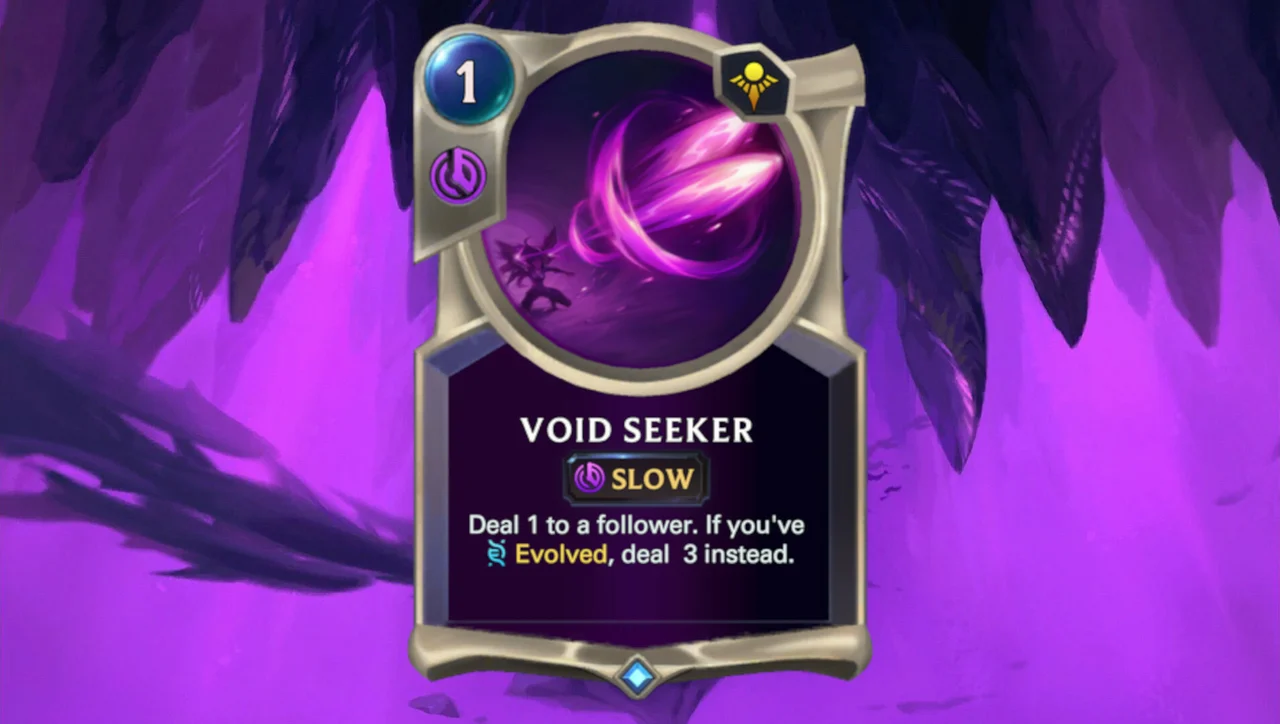 Forces From Beyond Legends of Runeterra Riot Games Void Seeker New Expansion