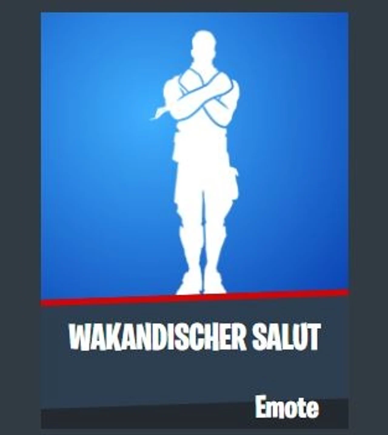 Emote Wakandischer Salut