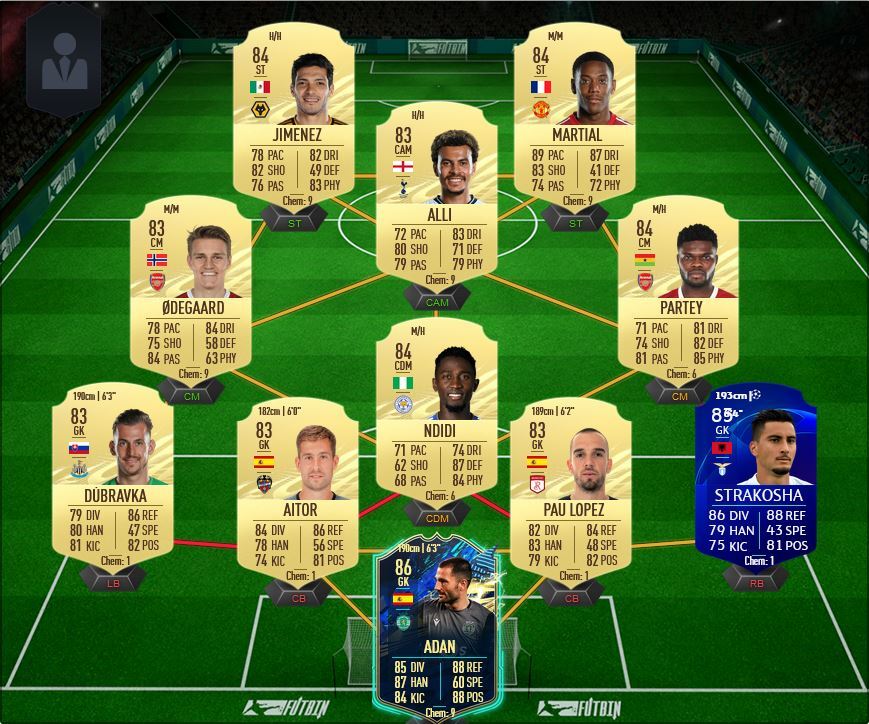 Walker Showdown SBC Team 2