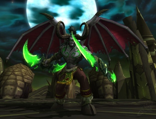 Warcraft heroes At the Black Temple in Outland, dwelled the Betrayer