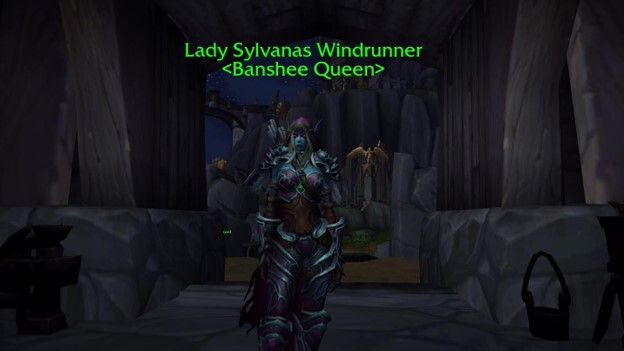 Warcraft heroes The Banshee Queen Sylvanas