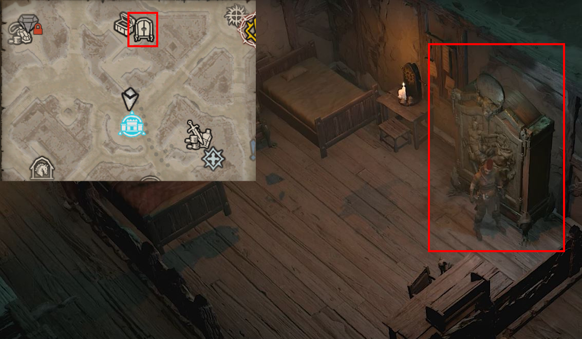 Diablo 4 Wardrobe Location