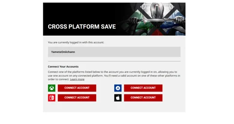 Warframe Connecting Your Accounts