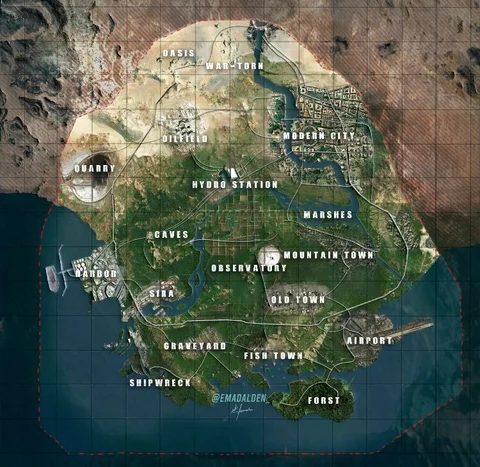 Warzone 2 map image