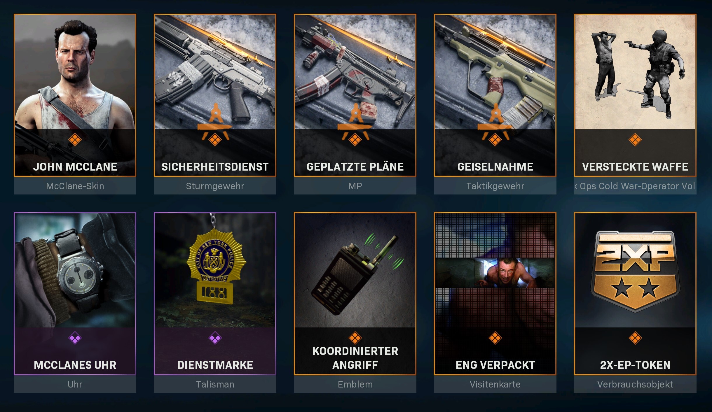 Warzone Bundle Die Hard Operator Bundle