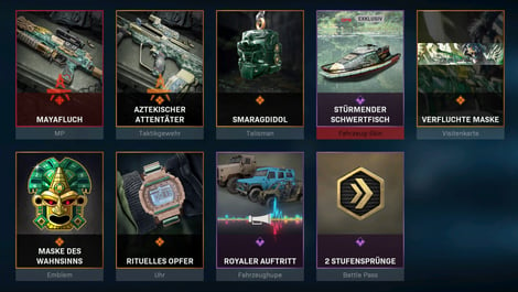 Warzone Bundle Montezumas Curse Mastercraft