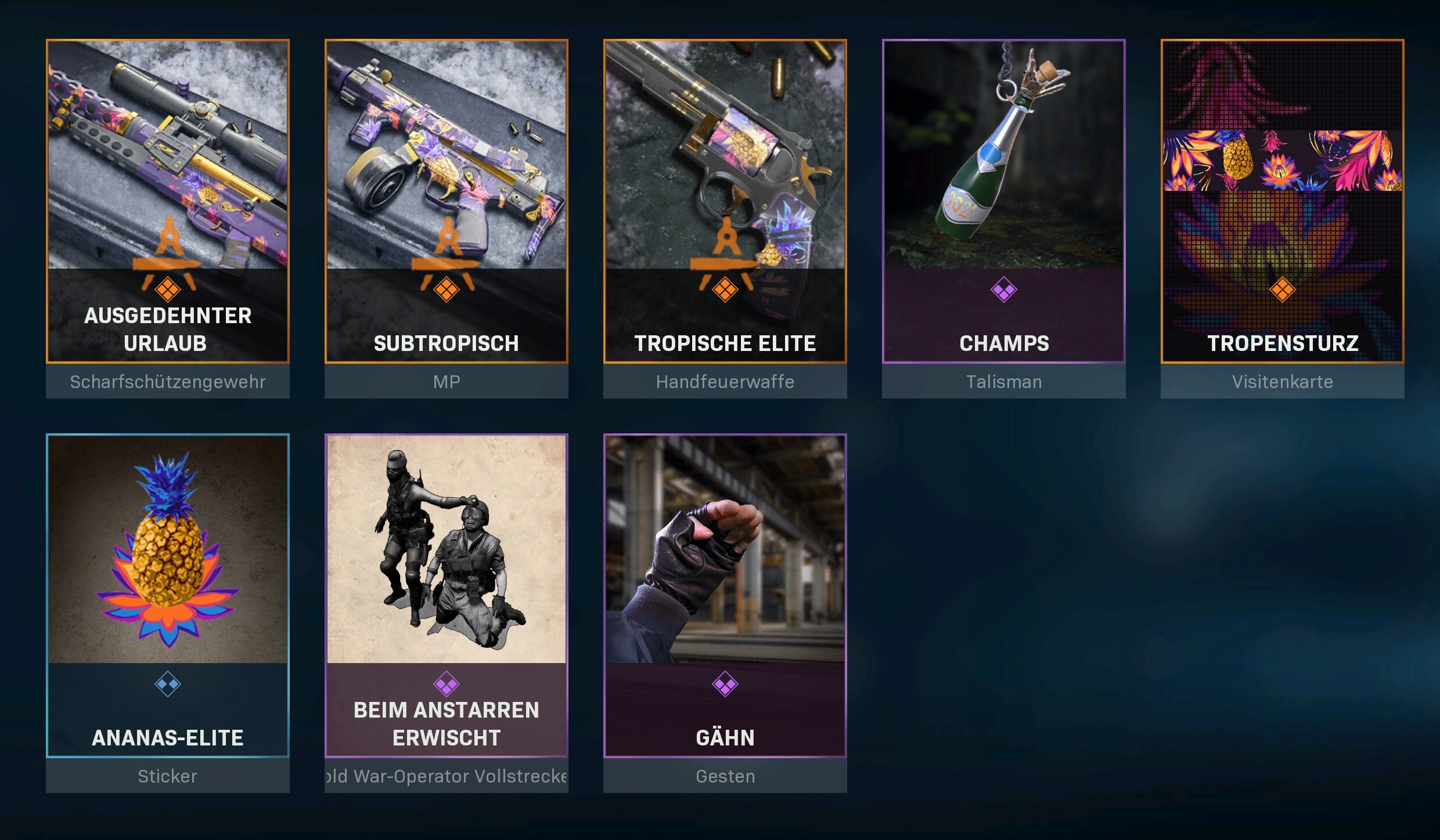 Warzone Bundle Tropical