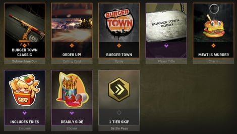 Warzone Bundles Burger Town