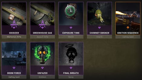 Warzone Bundles Chemical response