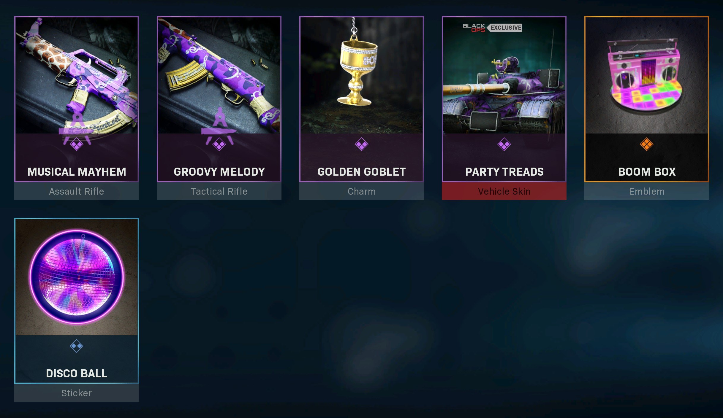 Warzone Bundles Funky Vibes