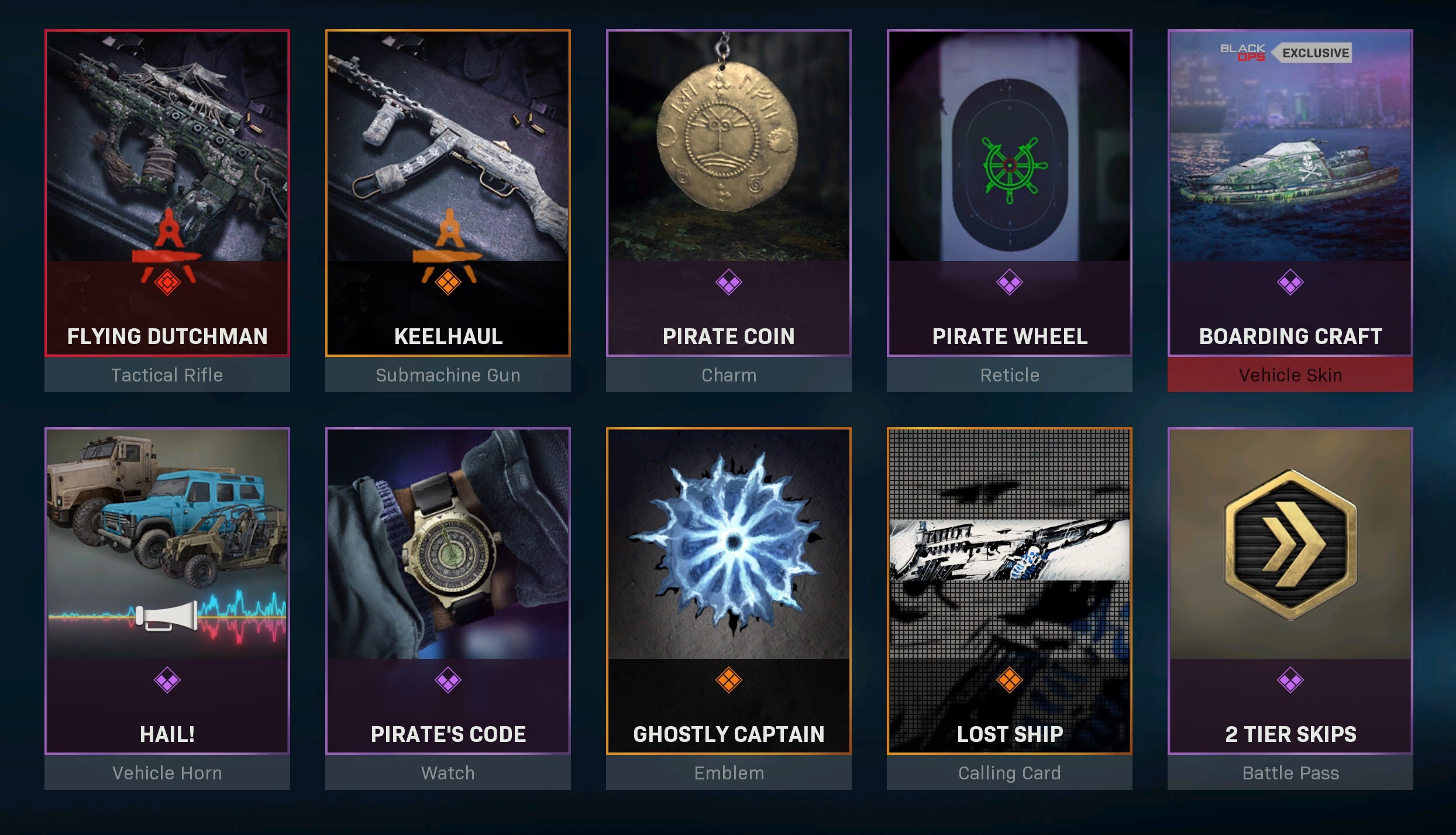 Warzone Bundles Ghost Ship