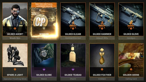 Warzone Bundles Gilded Agent