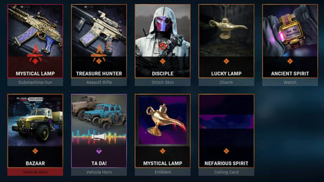 Warzone Bundles Golden lamp