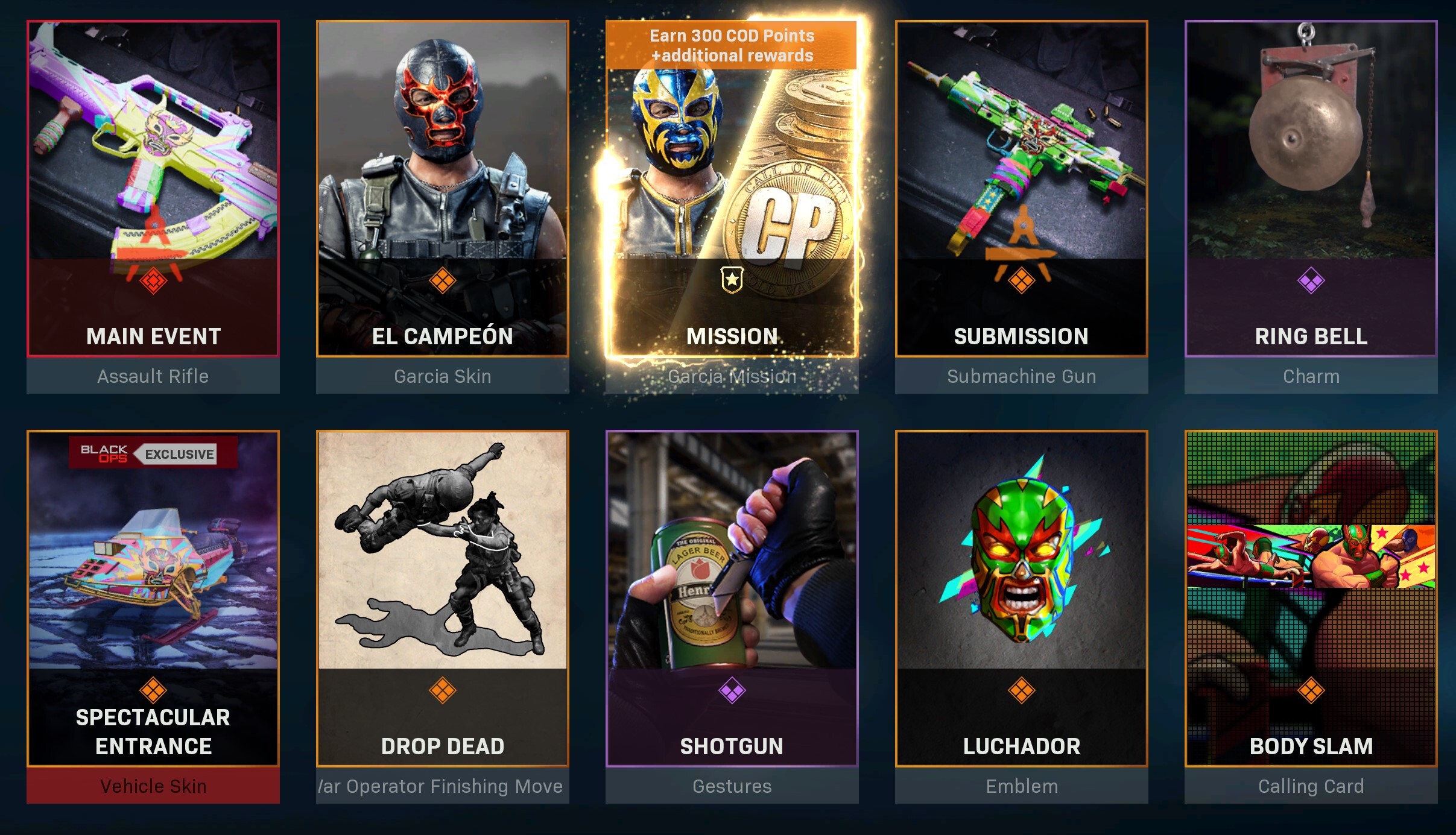 Warzone Bundles Luchador