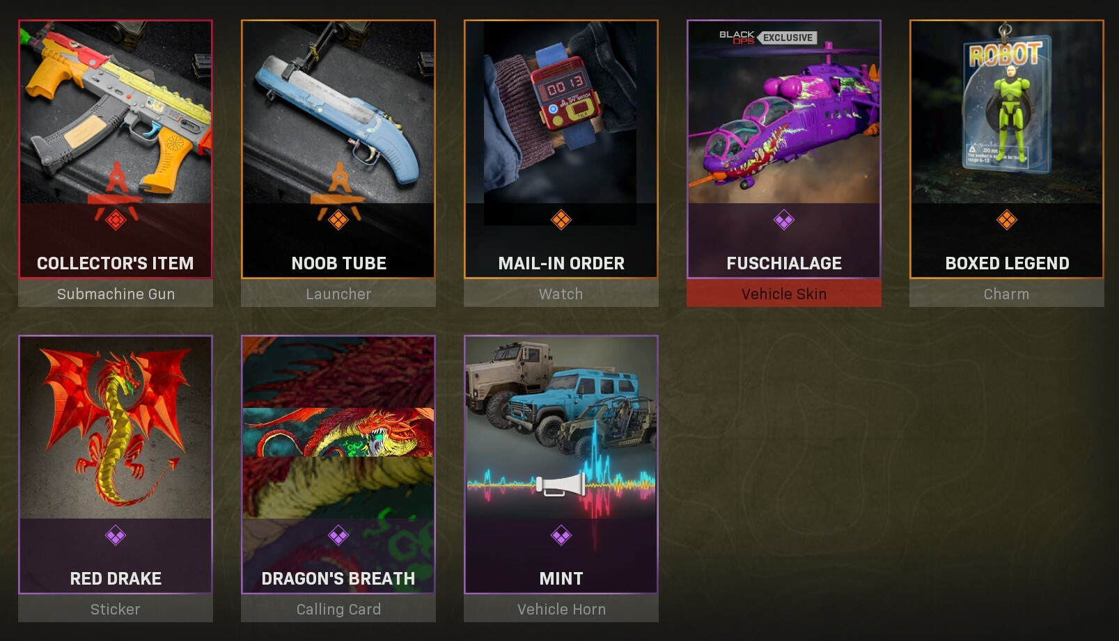 Warzone Bundles Mint Condition