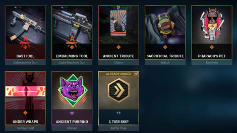 Warzone Bundles Pharaohs Pet