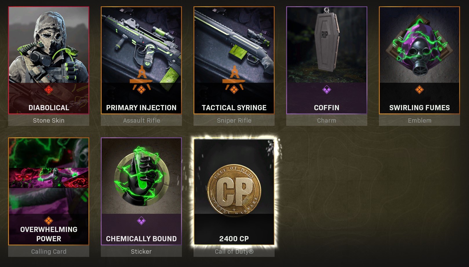 Warzone Bundles Pro Pack Chemical Reaction