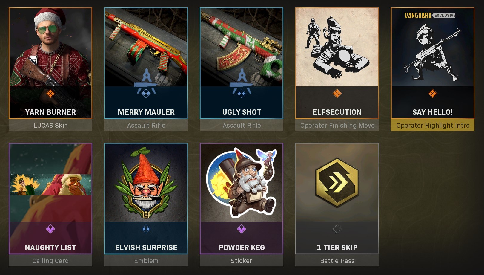 Warzone Bundles Santas Slay