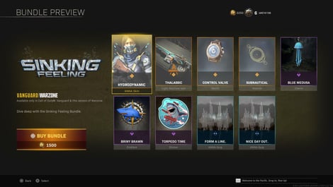 Warzone Bundles Sinking Feeling