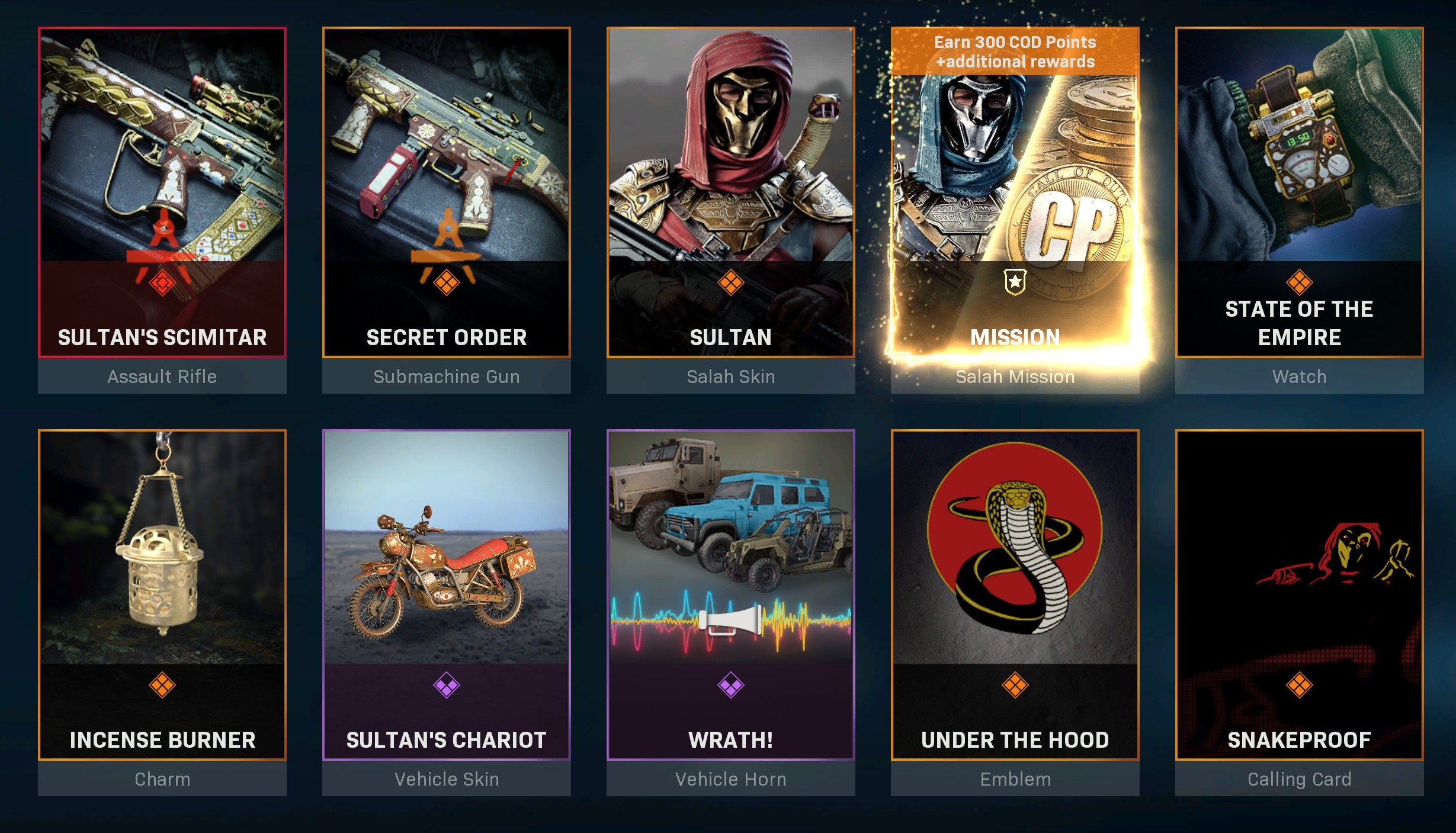 Warzone Bundles Sultans Wrath
