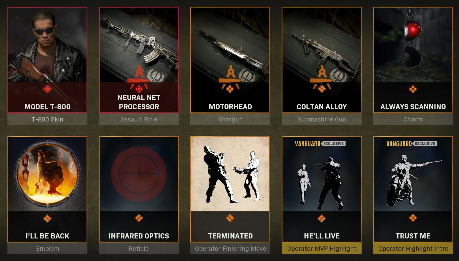 Warzone Bundles T 800