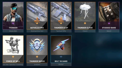 Warzone Bundles Thunder Storm