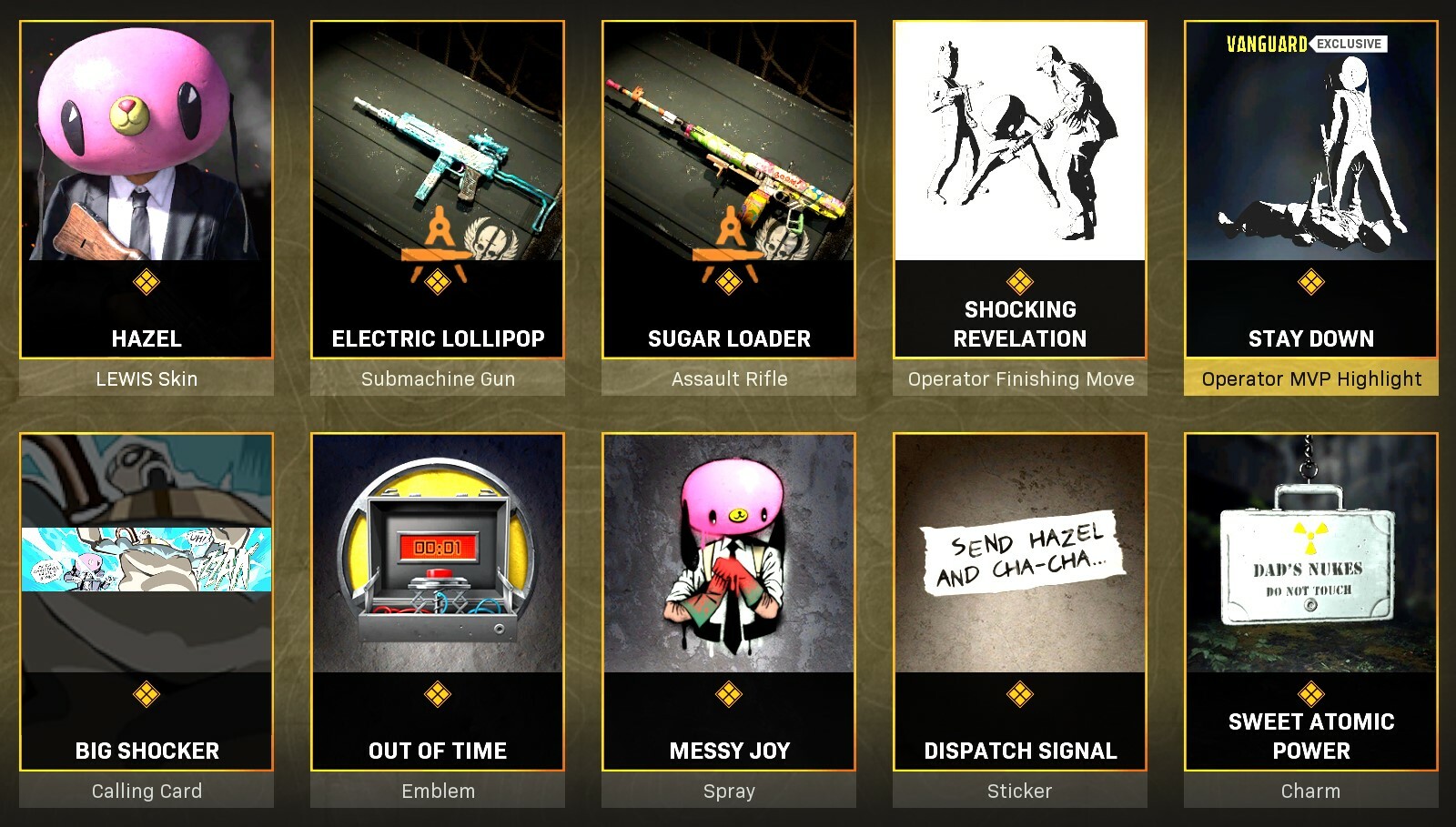 Warzone Bundles Umbrella Academy Hazel