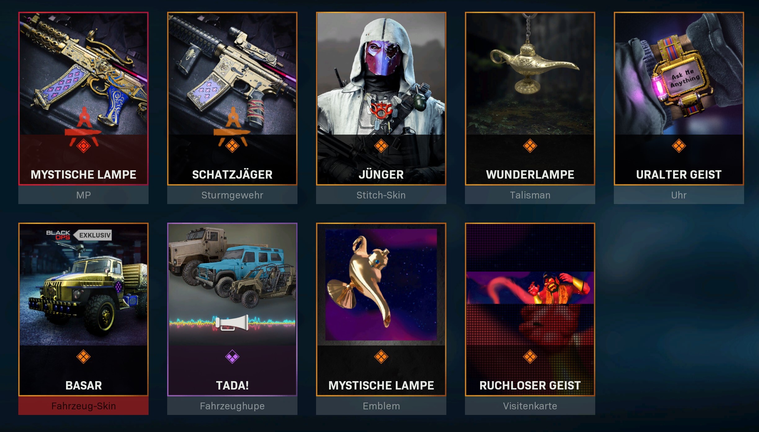 Warzone Golden Lamp