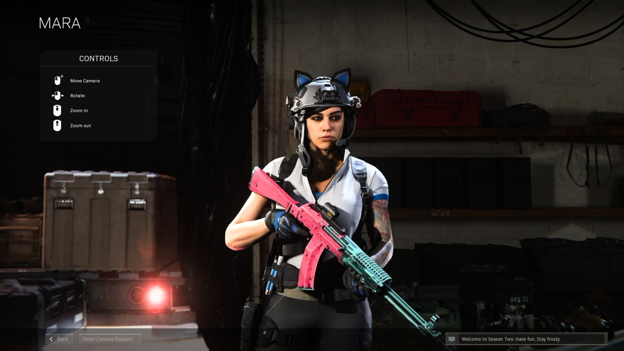 Warzone Hottest female Skins Mara Notice Meow