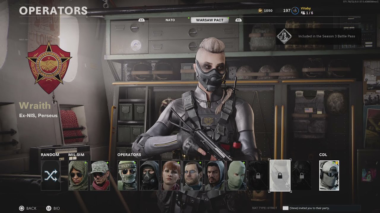 Warzone Hottest female Skins Wraith