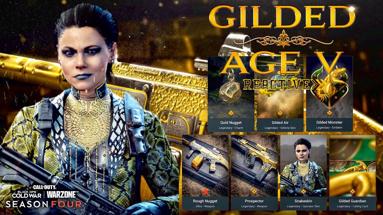 Warzone Hottest female Skins park Snakeskijn