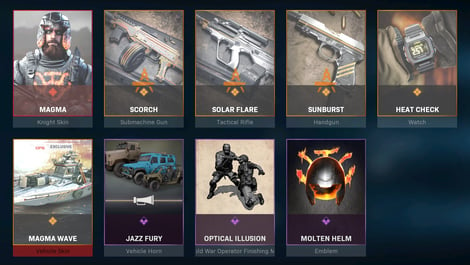 Warzone Magma Fury Bundle