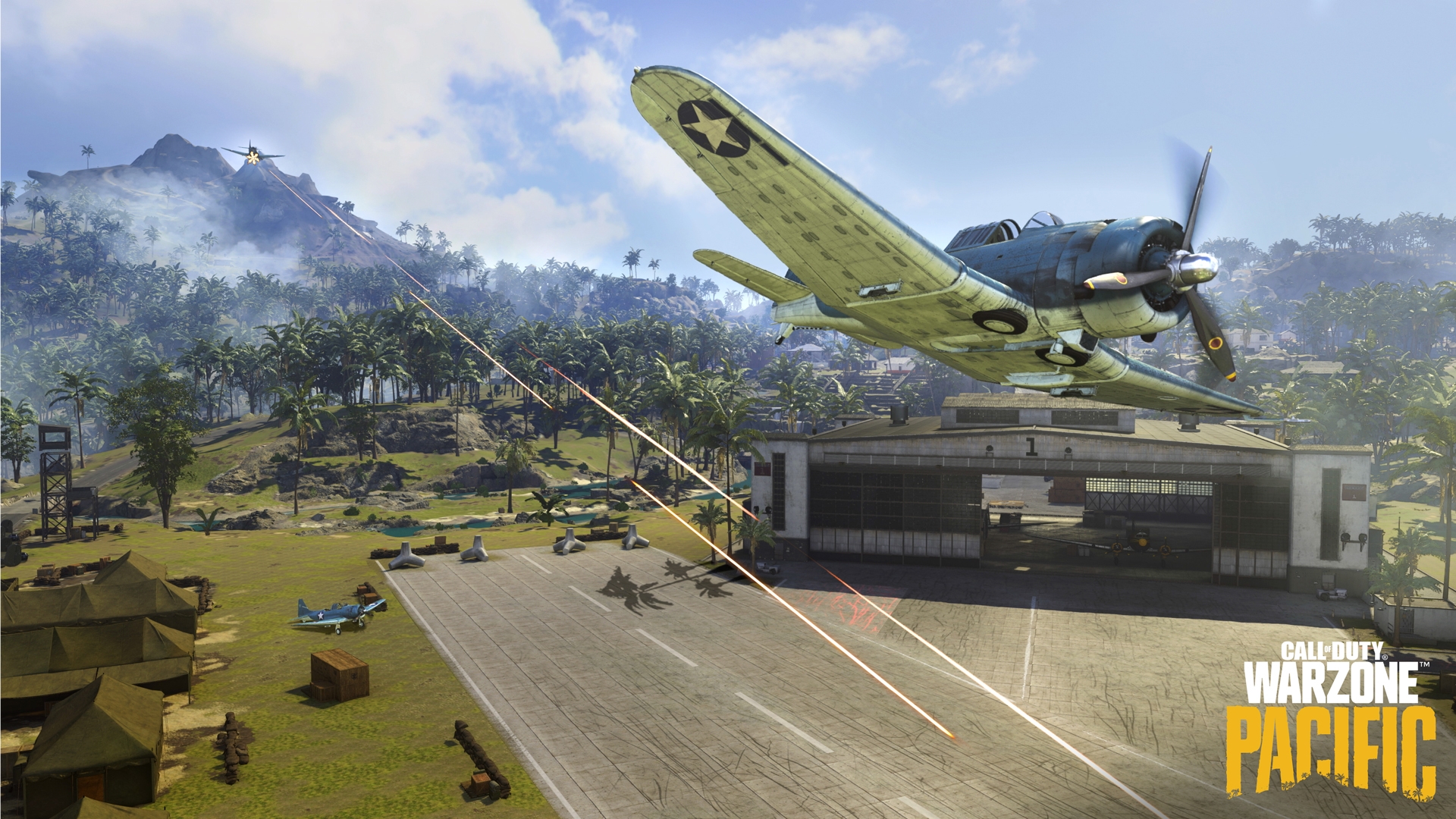 Warzone Pacific Caldera Map airport
