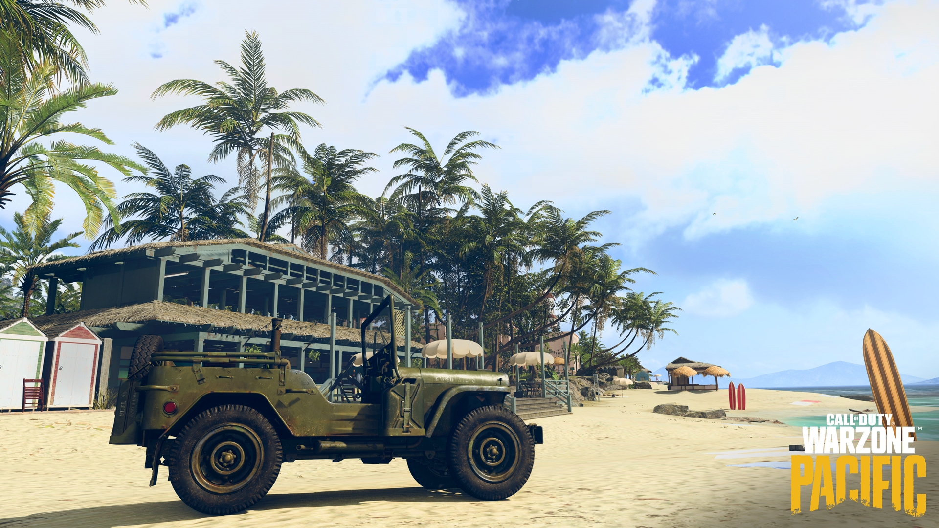 Warzone Pacific Caldera Map beach