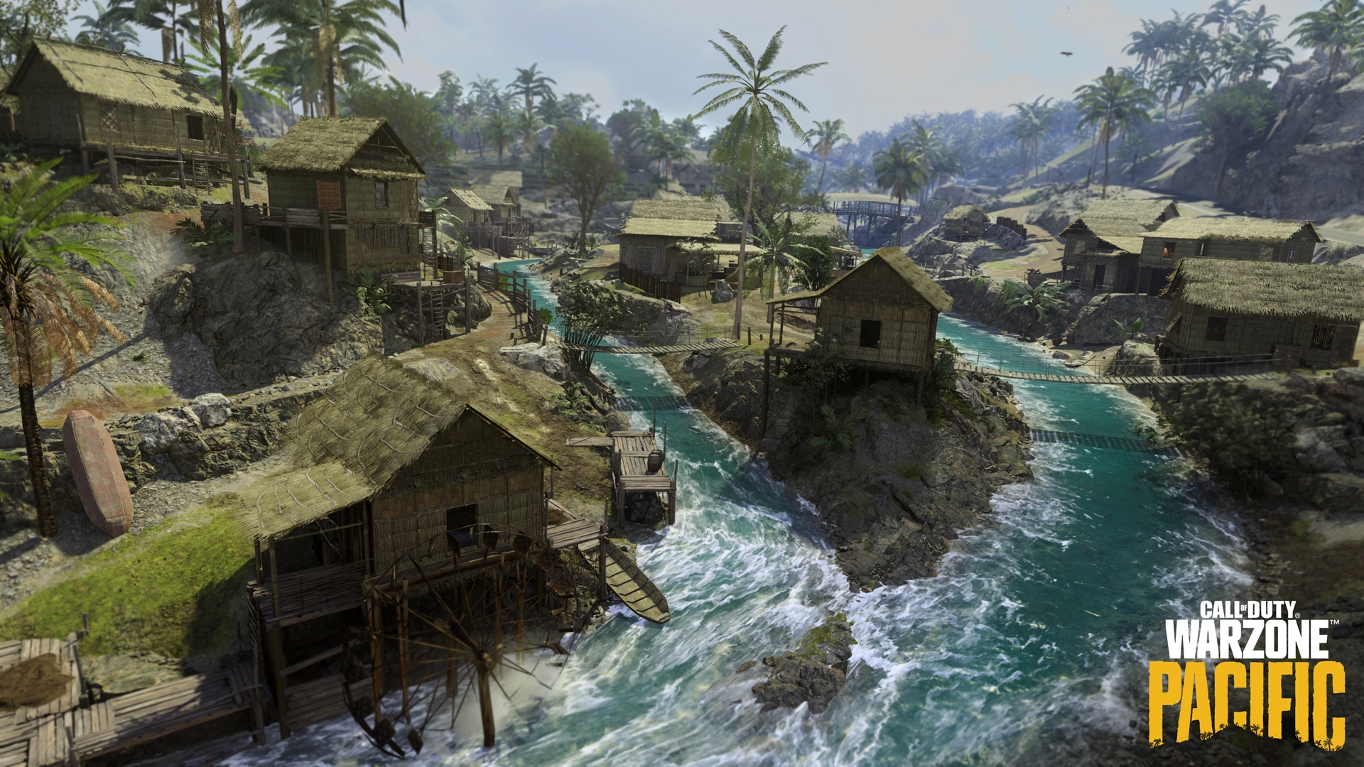 Warzone Pacific Caldera Map village