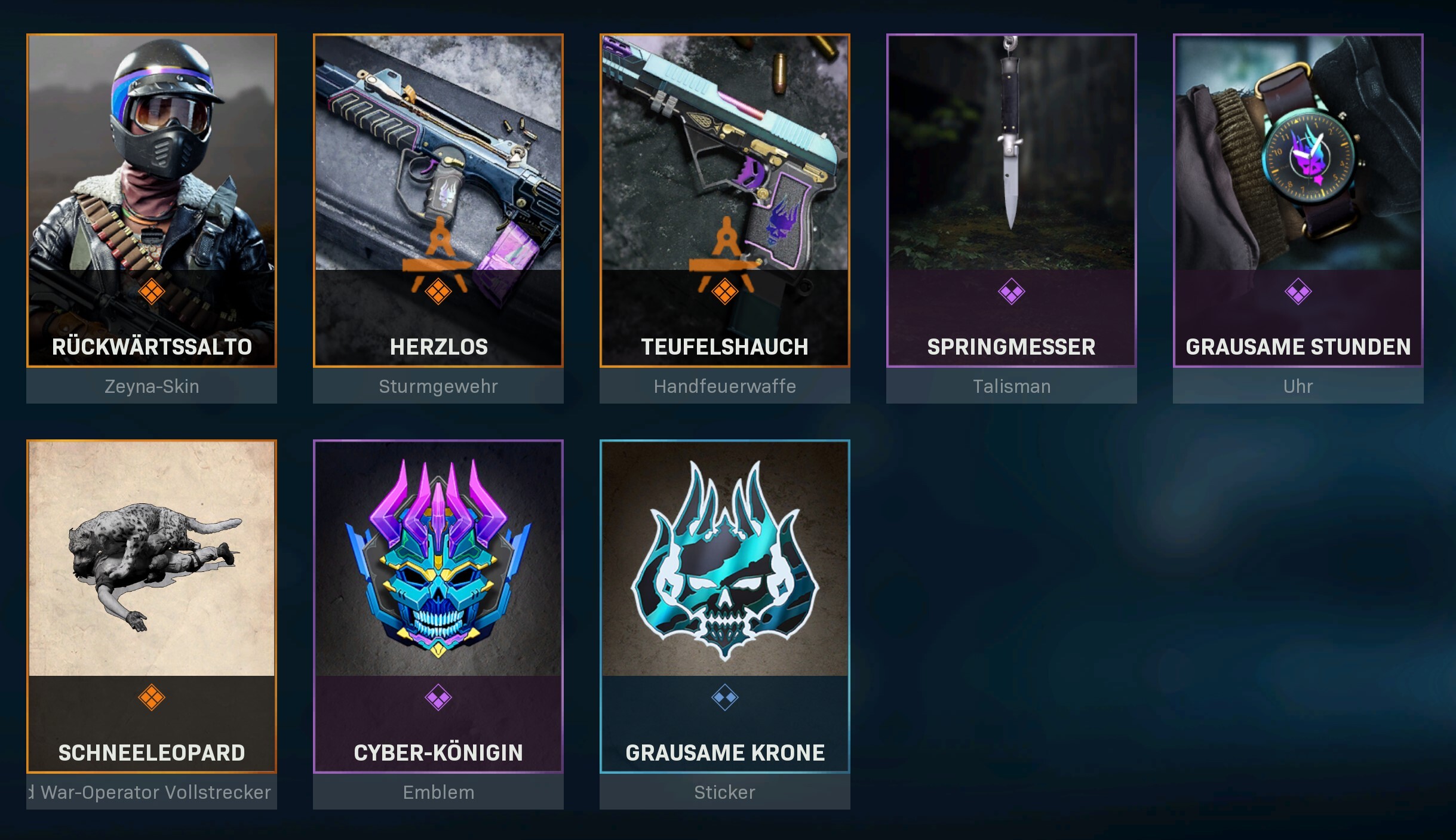 Warzone Zeyna Cold Blooded Bundle