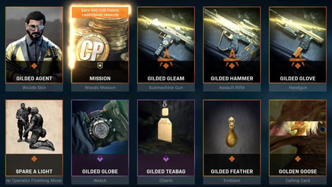 Warzone bundle Gilded Agent