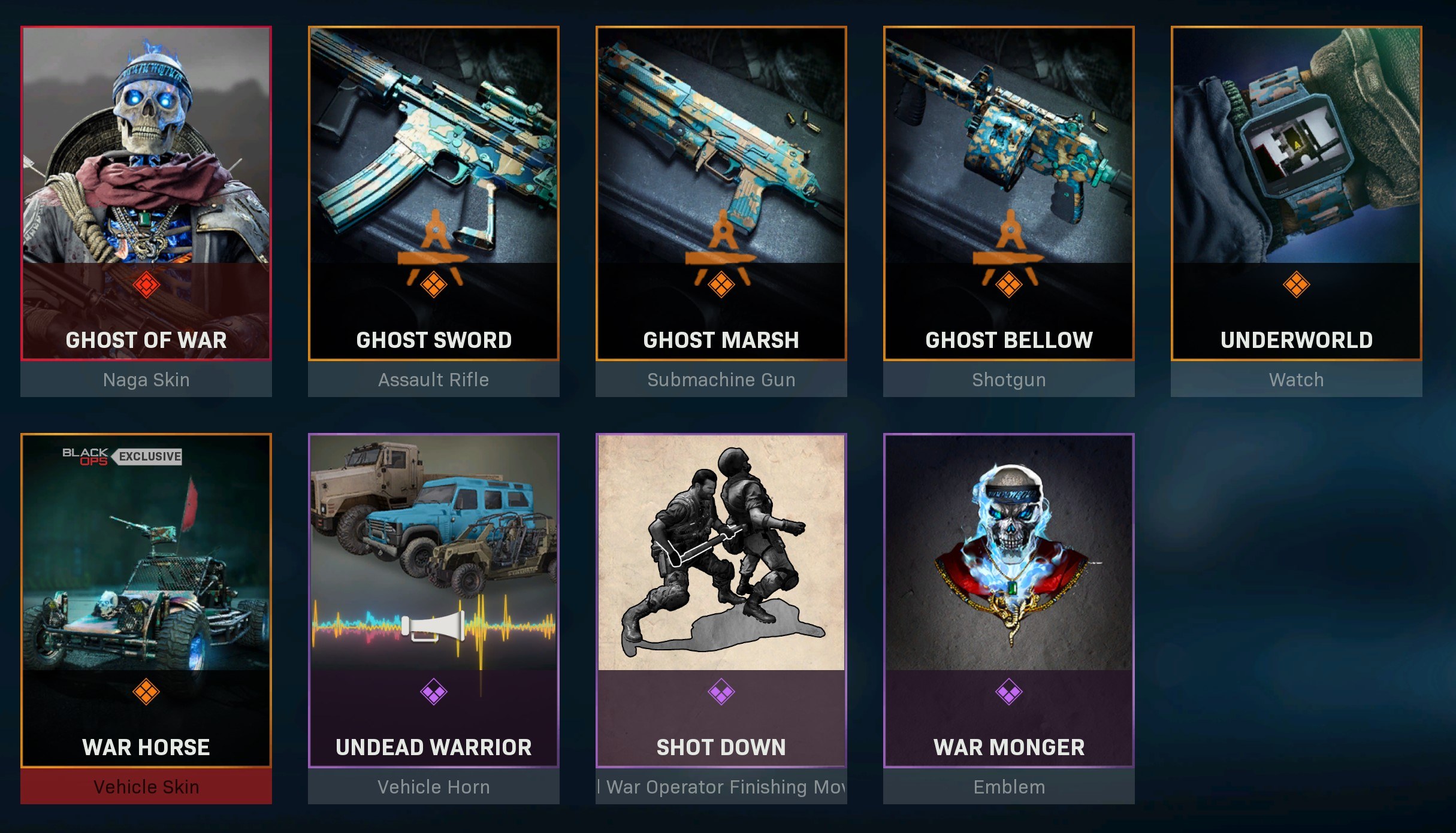 Warzone bundles Ghost of War