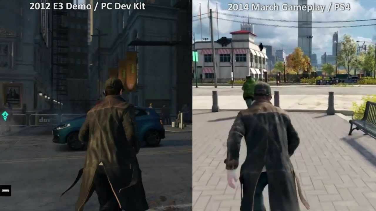 Watch Dogs graphics comparison