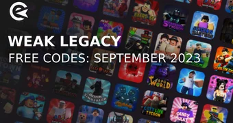 Weak Legacy codes september 2023