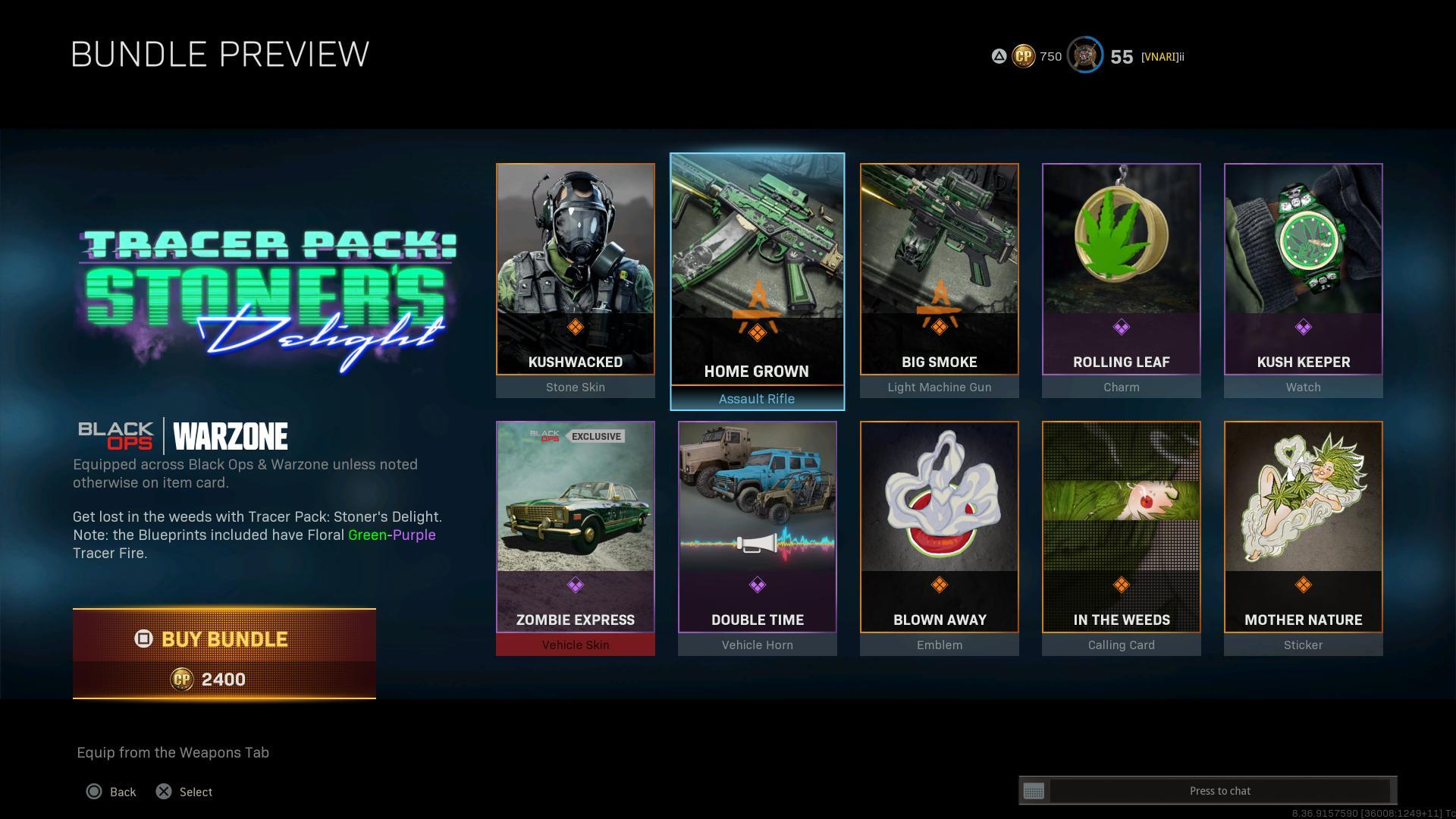 Weed bundle Co D