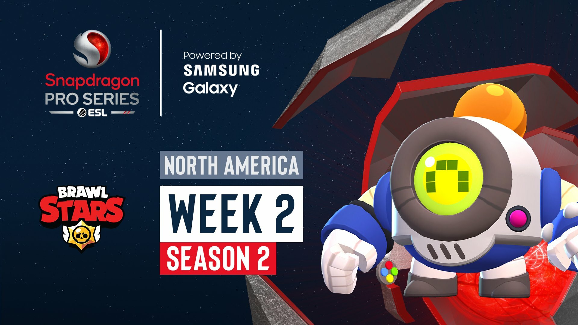 Snapdragon Pro Series Brawl Stars Season 2 Challenge NA Week 2 Match results overview ESL SPS