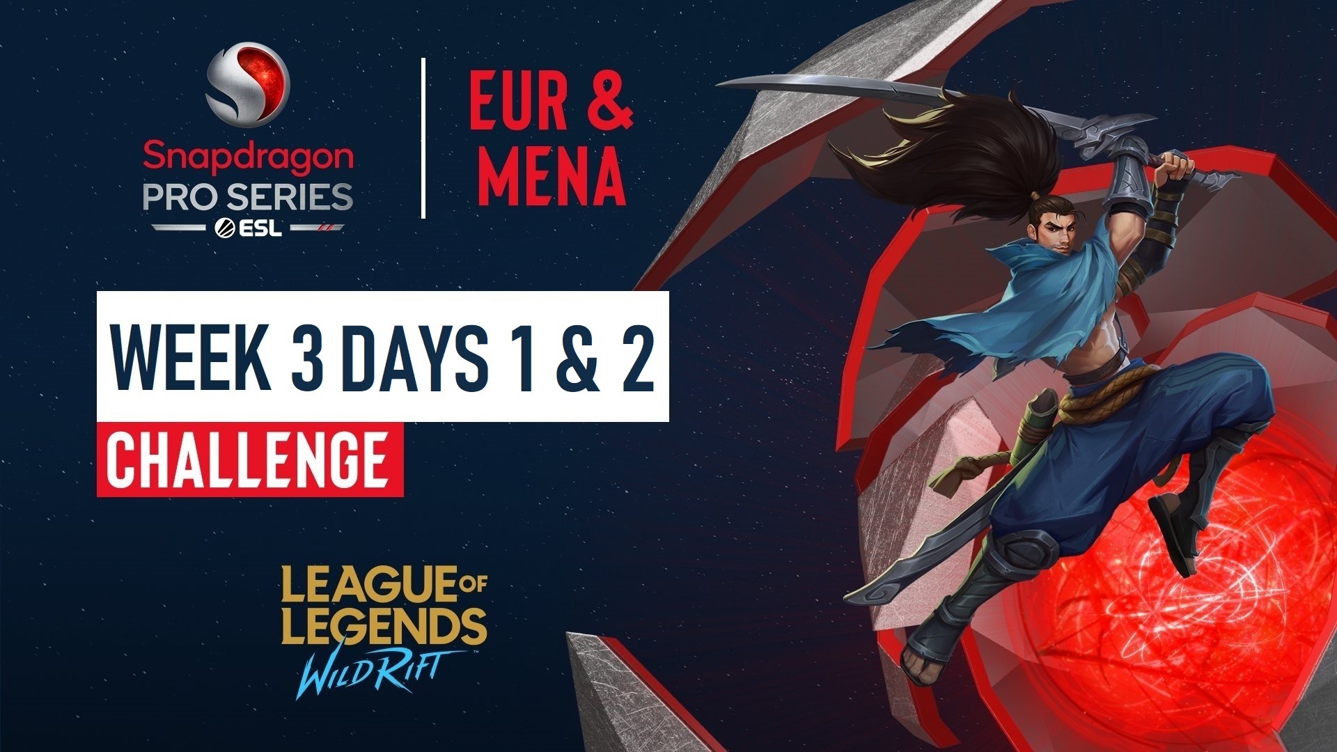 Snapdragon Pro Series Wild Rift Season 2 Europe & MENA Day 5 Day 6 matches results ESL