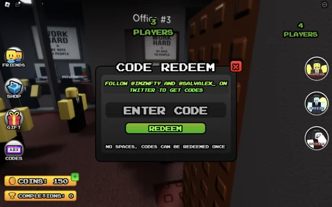 Weird Strict Boss redeem codes