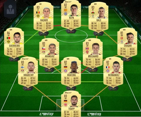 Werner Showdown SBC Team 1