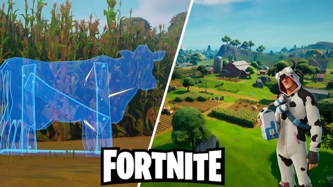 Where To Place Cow Decoys in Fortnite Season 7