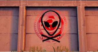 Where to find a graffiti covered wall in Fortnite Chapter 2 Season 7